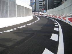 開通した信濃橋渡り線